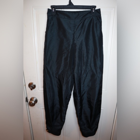 Kika Vargas X Target Black Scalloped Pockets Tapered Pants SIZE SMALL - Picture 1 of 4
